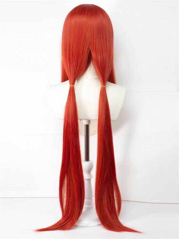 "Genshin Impact" Nilou COS Wig - Styling style, no need to trim, long pink hair, high temperature silk