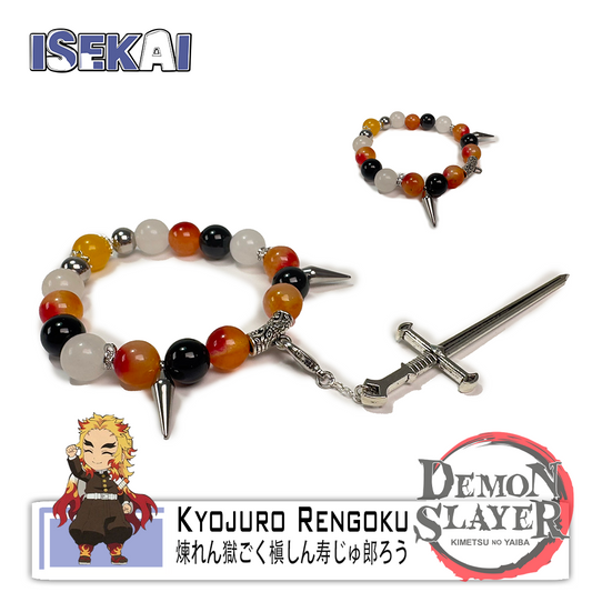 Kyojuro Rengoku Inspired Bracelet