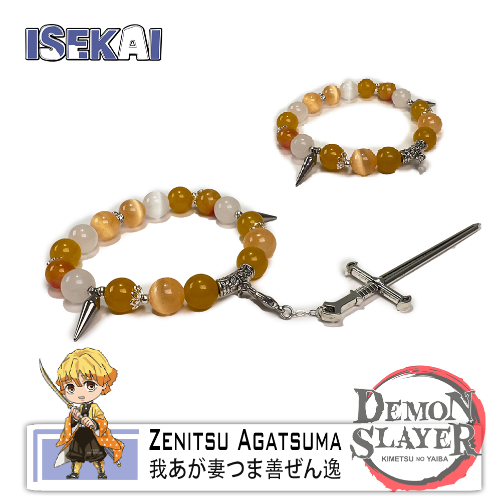 Zenitsu Agatsuma Inspired Bracelet