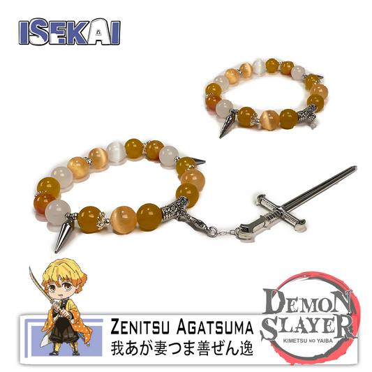 Zenitsu Agatsuma Inspired Bracelet