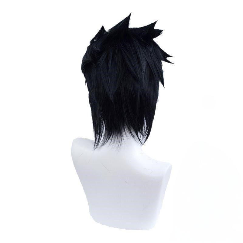 "Naruto" Uchiha Sasuke COS Wig - Styling style, no need to trim, black short hair, high temperature wire