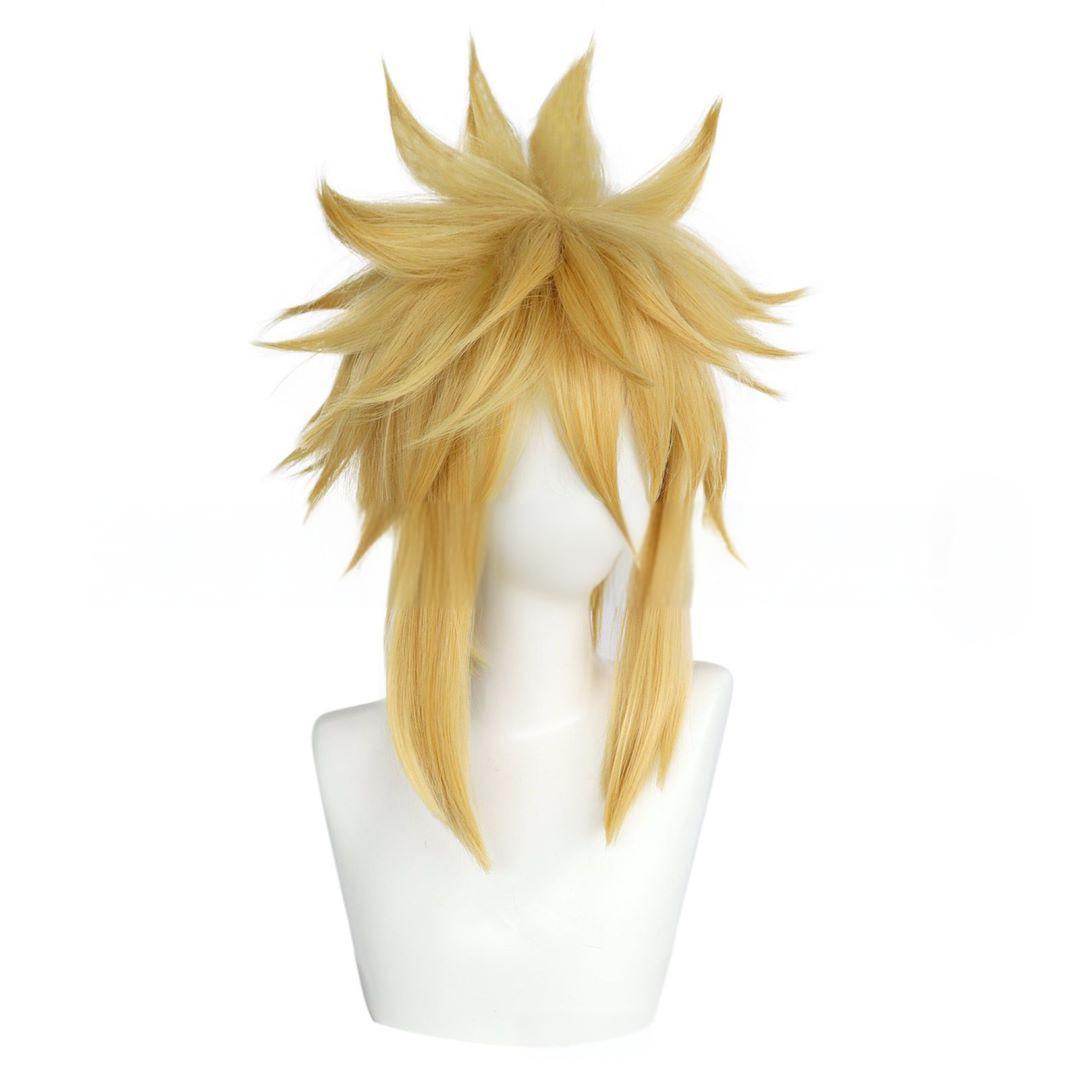 Naruto Minato Namikaze COS wig - styling style, no trimming required, short blond hair, high temperature wire