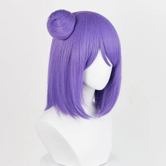 Naruto Konan COS Wig - Styling style, no trimming required, long blue-purple hair, high temperature wire