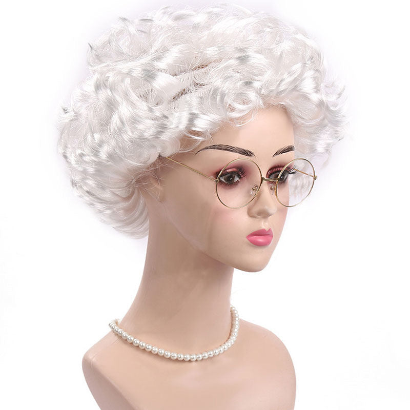 Afro Old Lady wig