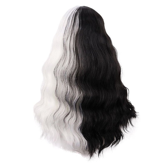 Cruella Black n White Wig