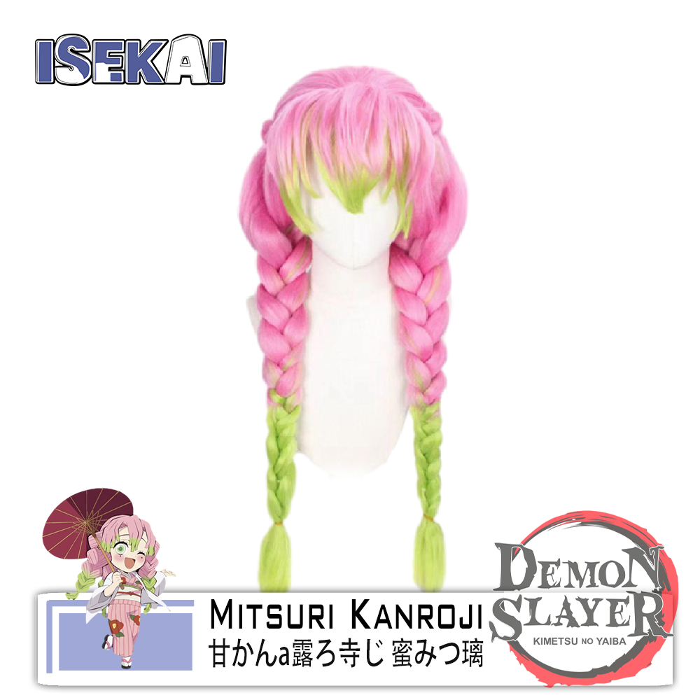 Mitsuri Kanroji inspired wigs