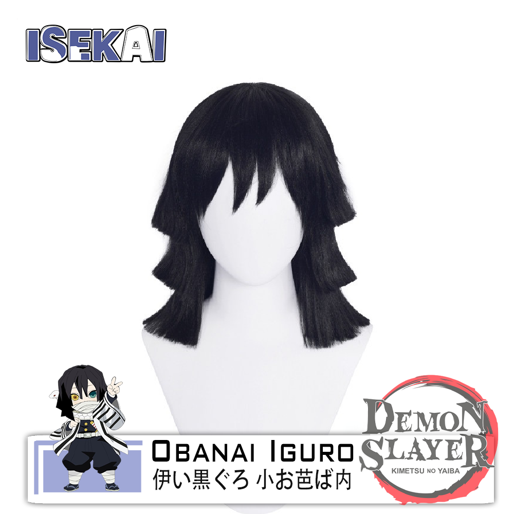 Obanai Iguro inspired wigs