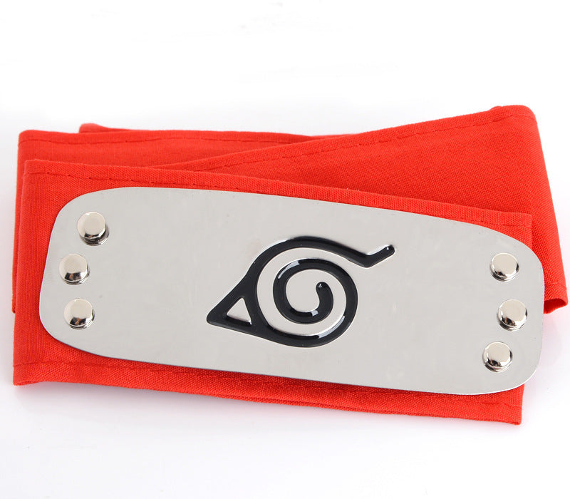 "Naruto" forehead protector - high quality material, suitable for COS and daily wear